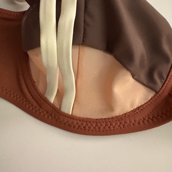 Pretty Little Thing Brown and Beige Bikini - Picture 4 of 12